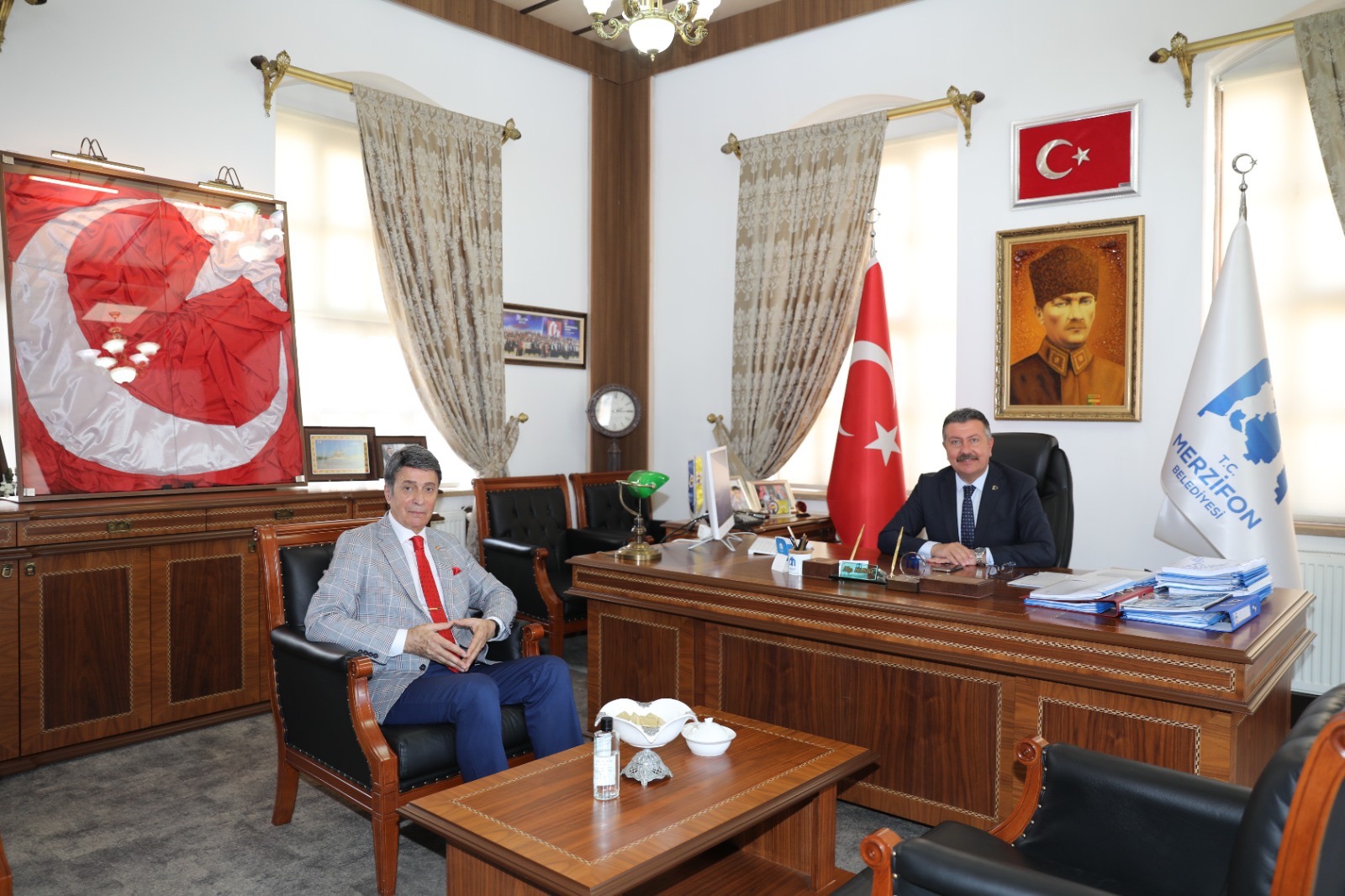 Gazeteci ve Yapımcı Erdem Noyan Belediyemize Ziyarette Bulundu