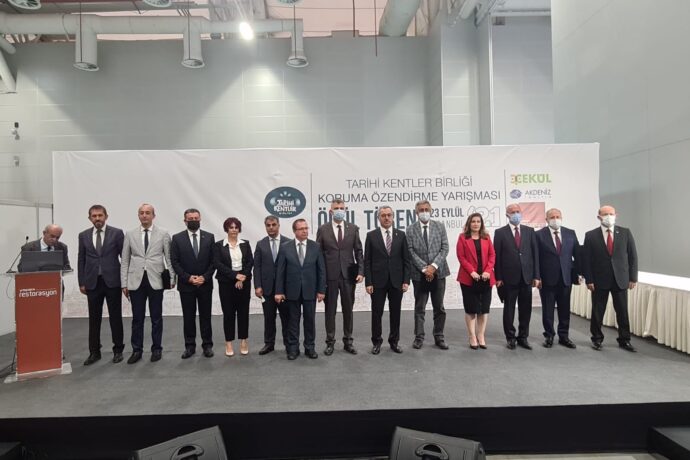 Başkanımız, Tarihi Kentler Birliği Koruma Özendirme Yarışması Ödül Töreni Katıldı