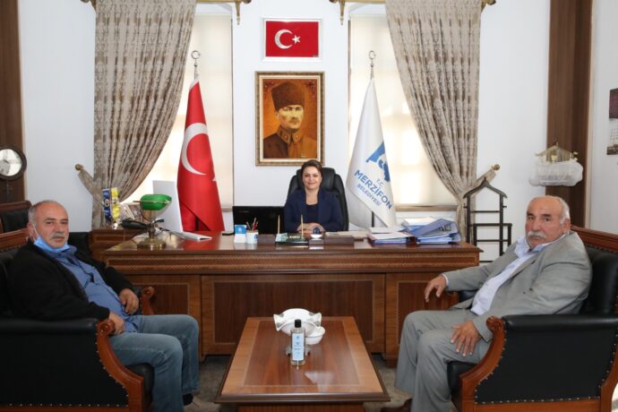 Kayadüzü Köy Muhtarımız Belediyemize Ziyarette Bulundu