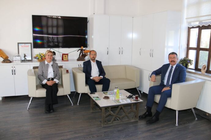 Türkiye Sakatlar Derneği Amasya Şubesi Başkanı Belediyemize Ziyarette Bulundu