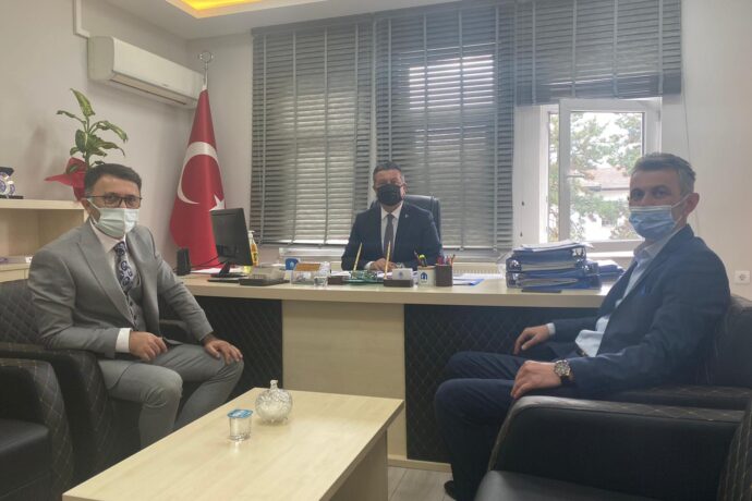 Belediye Meclis Üyemiz Aykut Erhan ve İsmail Şen Belediyemize Ziyarette Bulundu