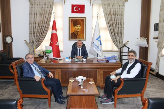 Faruk Kaplan ve Hakan Dülger’den Belediyemize Ziyaret