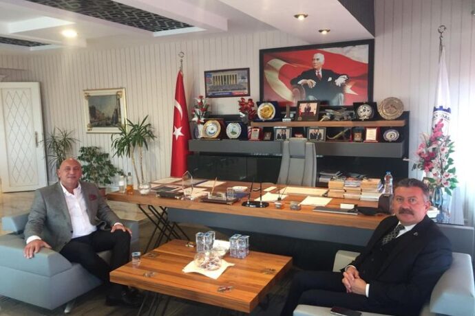Başkanımız, Merzifon Ticaret ve Sanayi Odasına Ziyarette Bulundu