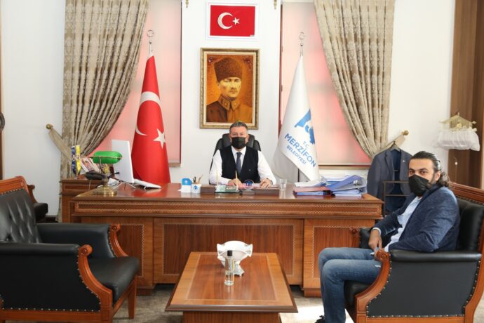 Merzifon Meslek Yüksek Okulu Müdür Yardımcısı Belediyemize Ziyarette Bulundu