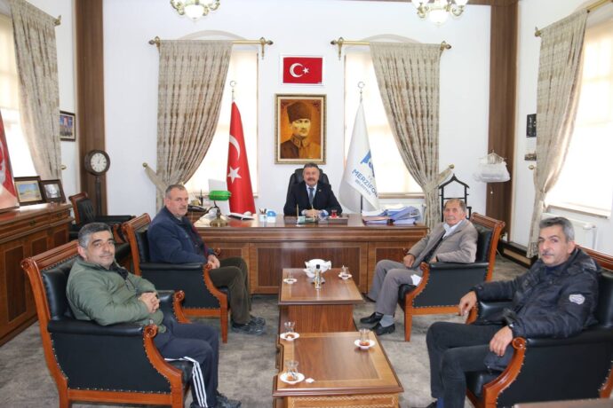 Meydan Taksi Esnafı Belediyemize Ziyarette Bulundu