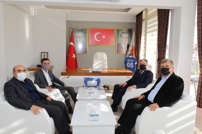 Başkanımız, AK Parti ve Saadet Parti’sine Ziyarette Bulundu