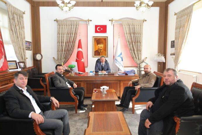 Çetin Çayan ve Yol Arkadaşlarından Belediyemize Ziyaret