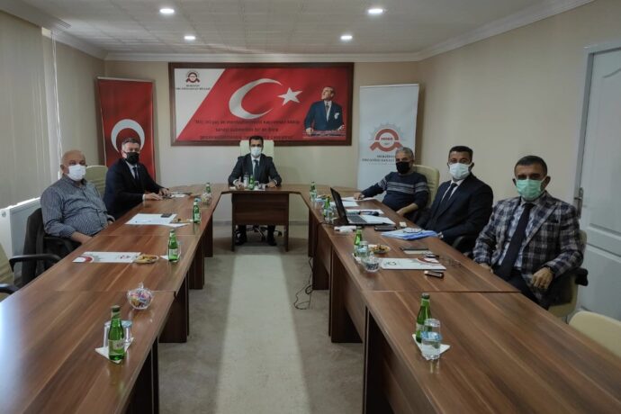 Başkanımız, Merzifon OSB Yönetim Kurulu Toplantısına Katıldı