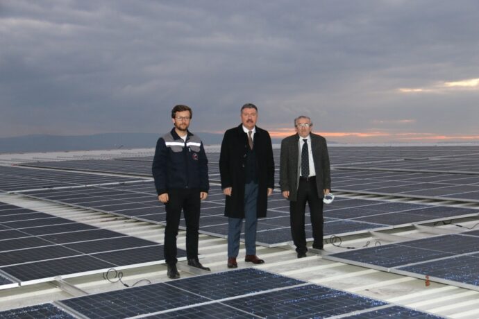 Başkanımız Tekman Metal’in Güneş Paneli Projesini İnceledi