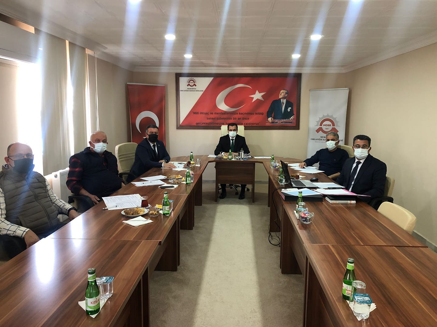 Merzifon OSB Yönetim Kurulu Toplantısı Gerçekleştirildi
