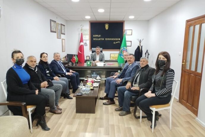 Başkanımız Merzifon Ziraat Odasına Ziyarette Bulundu