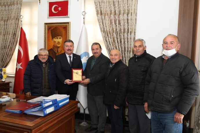 İl ve İlçe Spor Temsilcilerinden Belediyemize Ziyaret