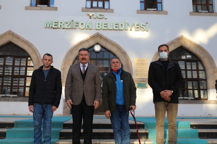 Gümüşhacıköy Hayat Engelliler Gençlik ve Spor Kulübü Belediyemize Ziyarette Bulundu