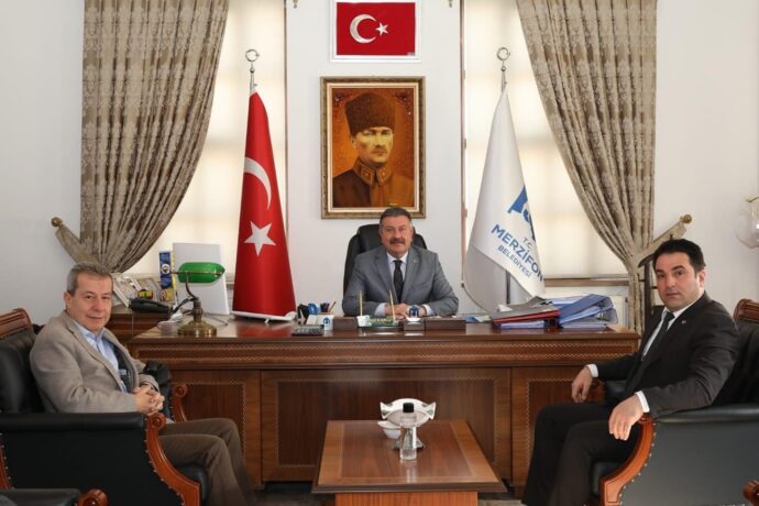 Merzifon Ülkü Ocakları Başkanı Belediyemize Ziyarette Bulundu