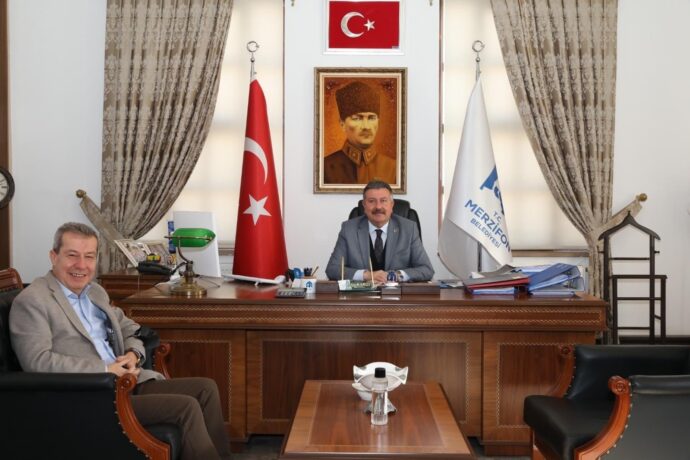 Sn. Av. Melik Derindere’den Belediyemize Ziyaret