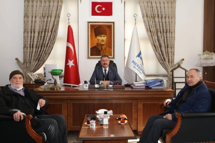 Başkanımız, Ahmet Ve Sadiye Harputlu Çiftine Teşekkürlerini İletti
