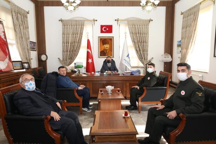Askerlik Şubesi Başkan Vekilinden Belediyemize Ziyaret