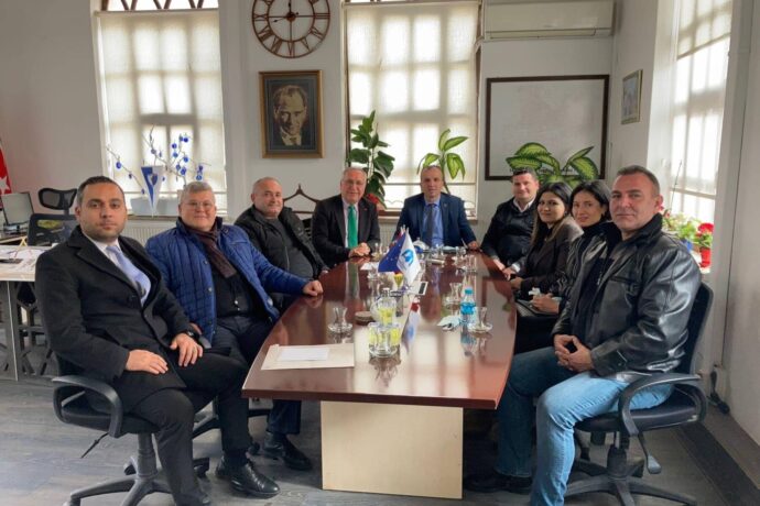 Belediye İş Sendikası Şube Başkanından Belediyemize Ziyaret