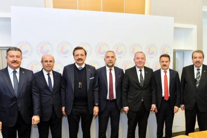 Başkanımız TOBB Başkanı Sn. M. Rıfat Hisarcıklıoğlu’nu Ziyaret Etti