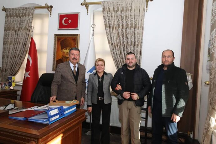 Amasya Sakatlar Derneği’nden Belediyemize Ziyaret