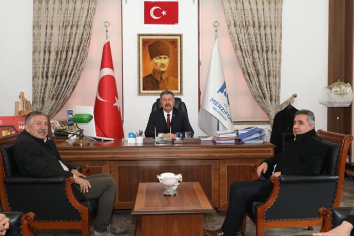 CHP Amasya İl Başkan Yardımcılarımız Sn.Kemal AKSOY ve Sn.Abbas ÖZTÜRK Belediyemize ziyarette bulundu.