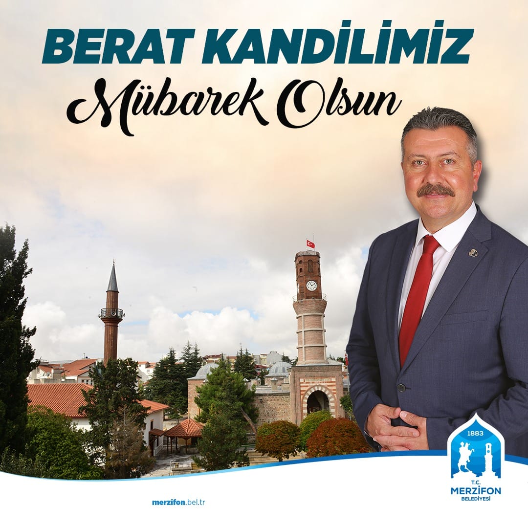 #BeratKandili’nizi kutlar; sağlık, esenlik ve hayırlara vesile olmasını dileriz.