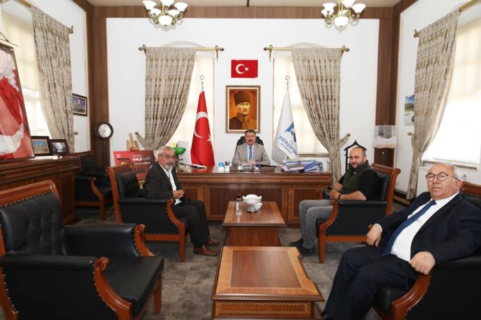 Anavatan Partisi İlçe Başkanı Belediyemize Ziyarette Bulundu