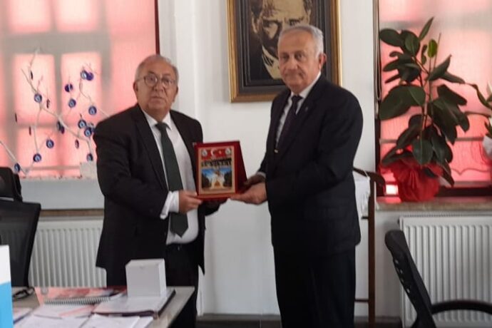 TSK Mehmetçik Vakfı Samsun Şube Başkanı’ndan Belediyemize Ziyaret