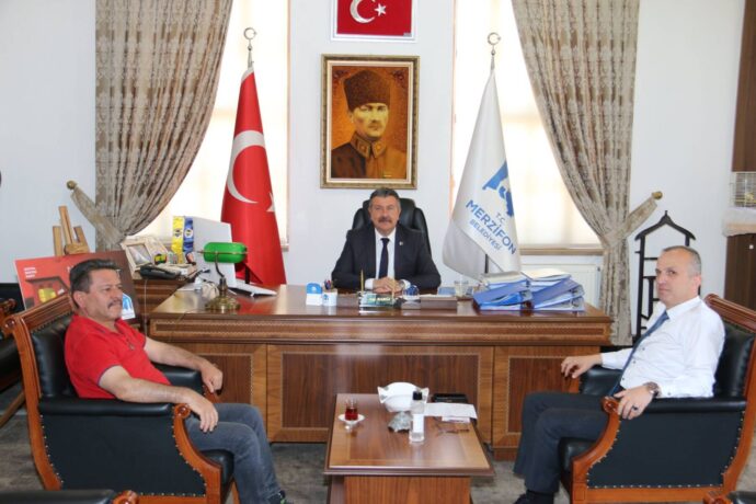Fatih Aydın Belediyemize Ziyarette Bulundu