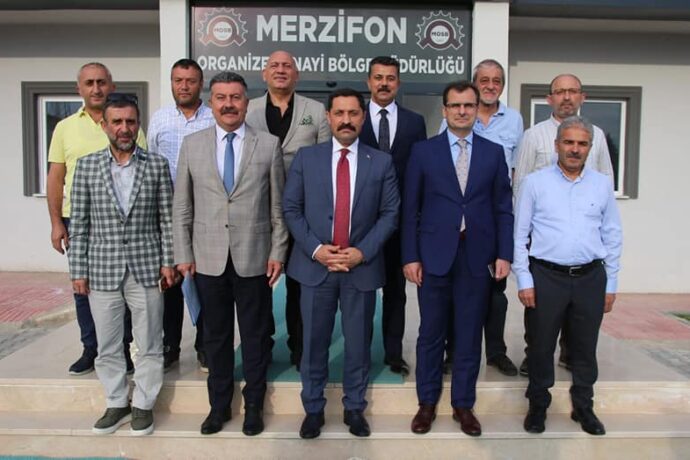 Merzifon Organize Sanayi Bölgesi Müteşebbis Heyet Toplantısı Gerçekleştirdi