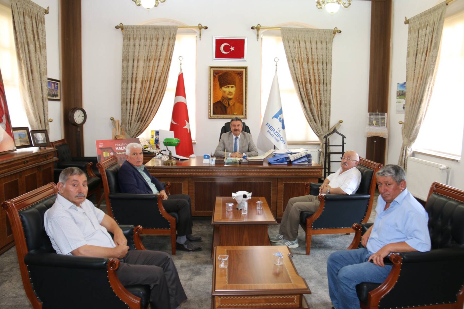 Ali Pircivan Kültür ve Dayanışma Derneği Belediyemize Ziyarette Bulundu
