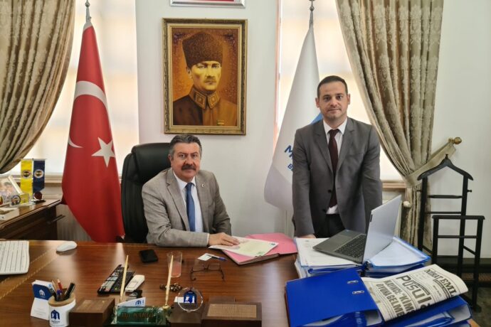 Gökhan Çamkıran Belediyemize Ziyarette Bulundu