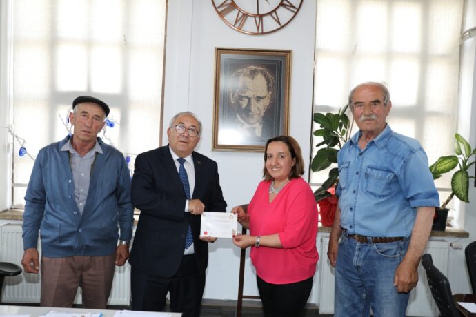 Yemişen Köyü Yardımlaşma ve Dayanışma Derneği’nden Belediyemize Ziyaret
