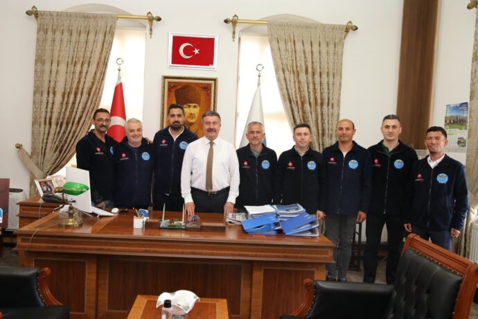 Merzifon Abader Belediyemize Ziyarette Bulundu