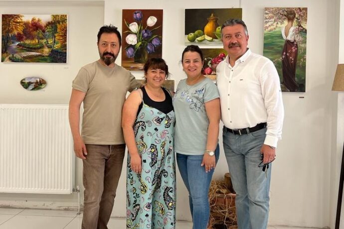 Başkanımız Alp Kargı, Mehmet Dede Resim Sergisine Katıldı