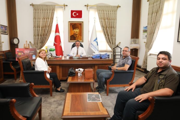 Doğa Koruma Milli Parklar Amasya Şube Müdürü ve Merzifon Temsilcisinden Belediyemize Ziyaret