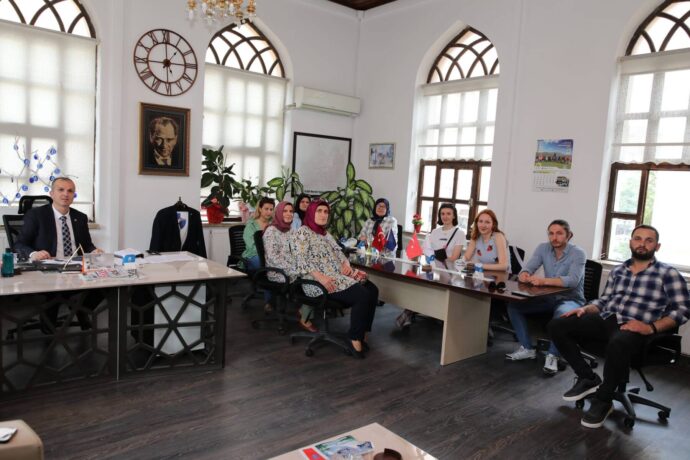 Merzifon Çerkes Kültür Derneği Belediyemize Ziyarette Bulundu