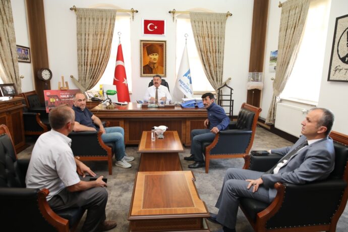 Kıymetli Hemşehrilerimizi Belediyemizde Ağırladık