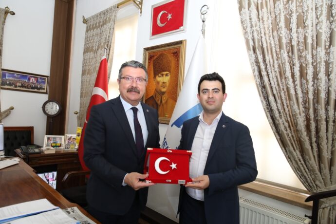 Başsavcımız Sn. Hasan Kurgan Belediyemize Veda Ziyaretinde Bulundu