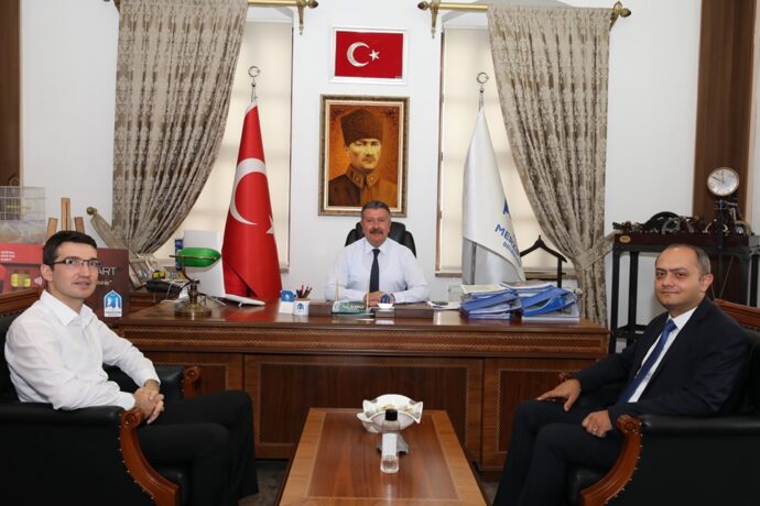 Merzifon Halk Bankası Şube Müdürlüğü’nden Belediyemize Ziyaret