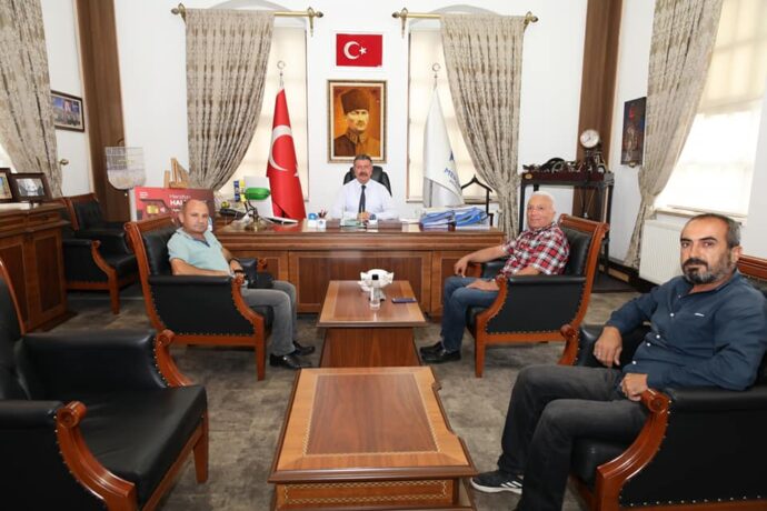 Merzifon Birlik Minibüsleri – S.S. 12 No’lu Birlik Minibüsleri Kooperatifi Belediyemize Ziyarette Bulundu