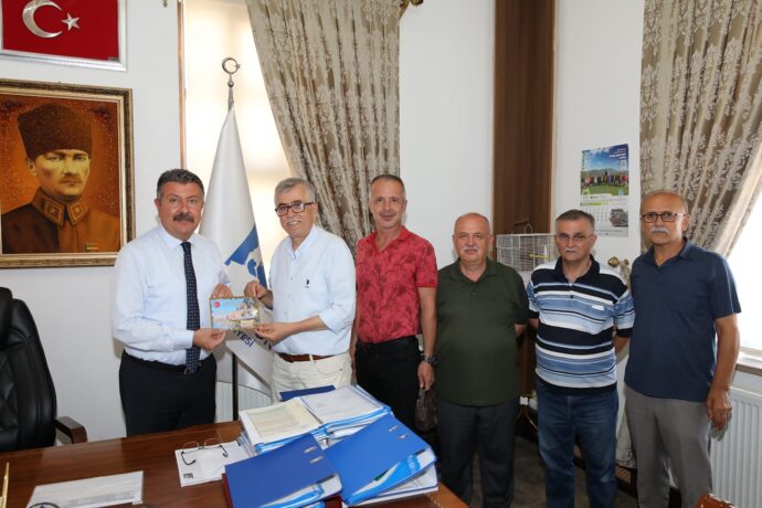 Amasya Selanik Muhacirler Derneği Belediyemize Ziyarette Bulundu