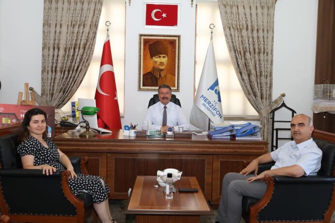 Amasya İl ve İlçe Sağlık Müdürü Belediyemize Ziyarette Bulundu