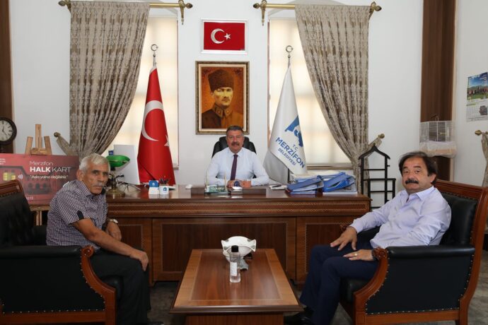 CHP Suluova İlçe Başkanı Belediyemize Ziyarette Bulundu
