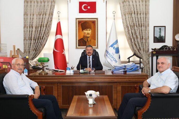 Amasya Veteriner Hekimler Odası’ndan Belediyemize Ziyaret