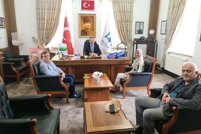 Tuba Nur Şimşek Demirci, Mahmut Şimşek ve Abdullah Can Belediyemize Ziyarette Bulundular