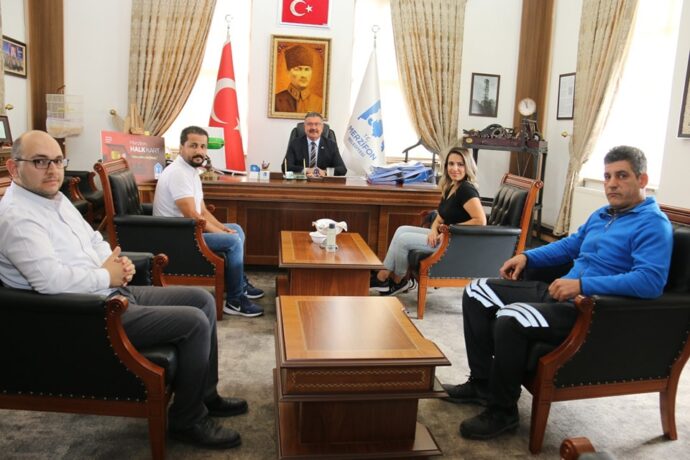 Merzifon Akıl ve Zeka Oyunları Spor Kulübü Derneği’nden Belediyemize Ziyaret