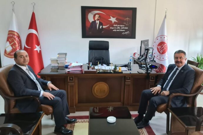 Başkanımız Alp Kargı, Cumhuriyet Başsavcısına Hayırlı Olsun Ziyaretinde Bulundu