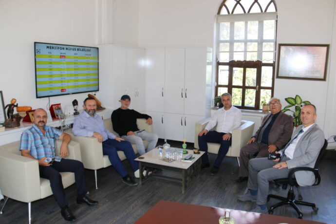 Yeniden Refah Partisi Merzifon İlçe Yönetimine İçme Suyu Projemiz Hakkında Değerlendirme Toplantısı Gerçekleştirildi