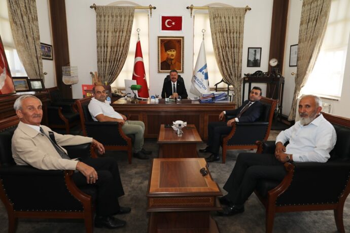 İyi Parti Merzifon İlçe Başkanı ve Yönetiminden Belediyemize Ziyaret